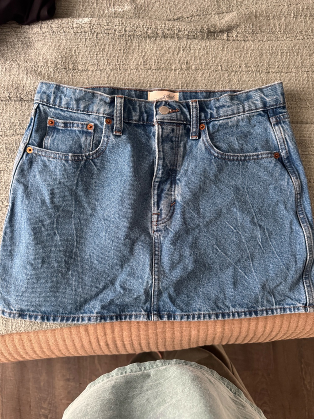 Universal Thread Denim Mini Skirt